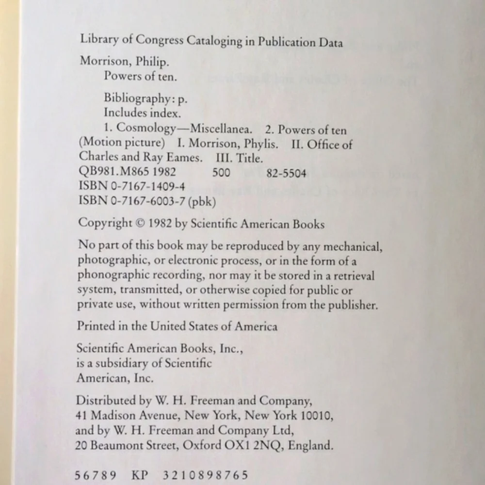 Powers of Ten - 1982 - Picture 7 of 14